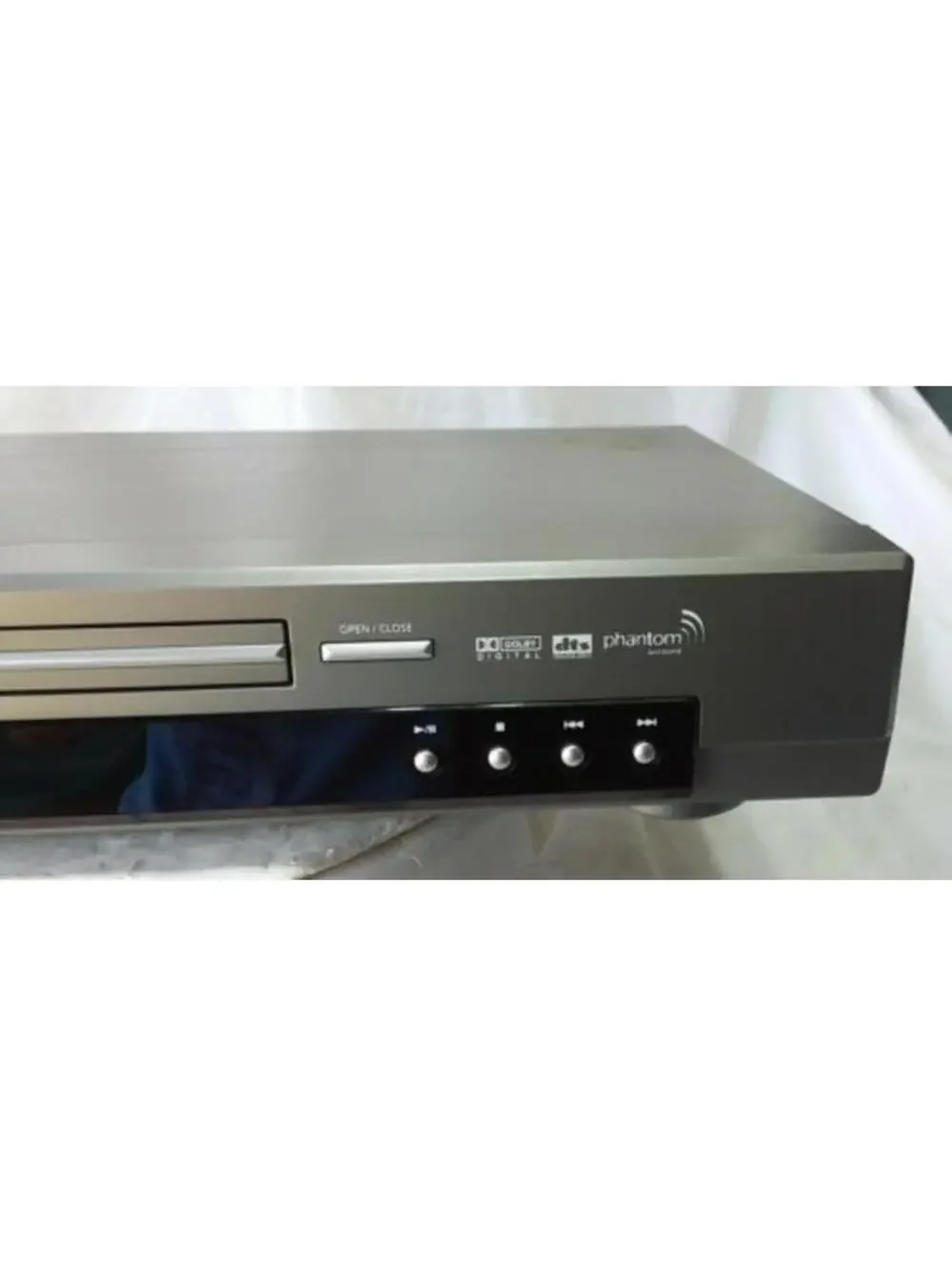 Samsung DVD-S221 Progressive Scan DVD CD Player Silver Fully Tested Working
